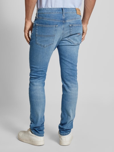 Tommy Jeans Slim Fit Jeans im 5-Pocket-Design Modell 'SCANTON' Jeansblau 5
