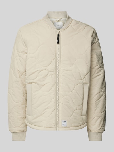 Pepe Jeans Steppjacke mit Stehkragen Modell 'MALABAR' Beige 2