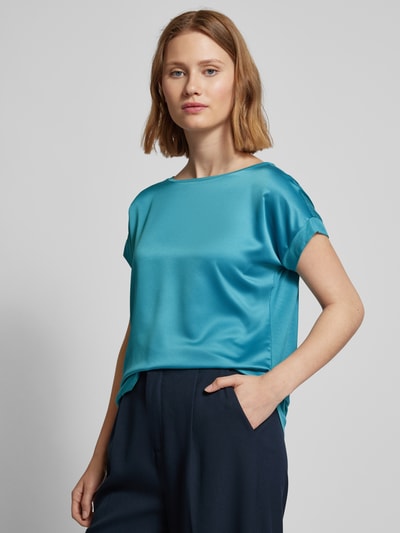 Christian Berg Woman Blouseshirt met kapmouwen Petrol - 3