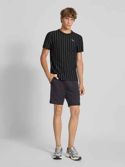 PUMA PERFORMANCE Regular Fit T-Shirt mit Logo-Stitching Modell 'Class' Black 1