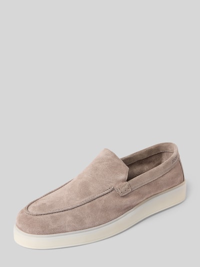 JOOP! SHOES Loafer mit strukturierter Sohle Modell 'velluto' Hellgrau 1