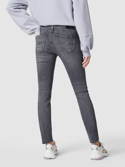 Tommy Jeans Skinny Fit Jeans mit Stretch-Anteil Mittelgrau 5