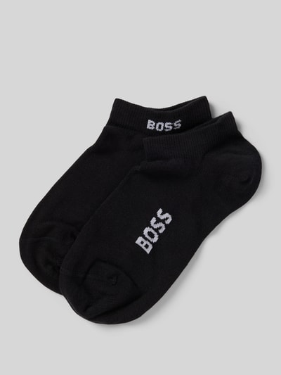 BOSS Sneakersocken mit Label-Detail im 2er-Pack Black 1