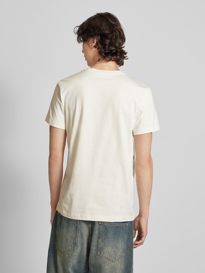 Calvin Klein Jeans T-Shirt mit Rundhalsausschnitt Offwhite 5