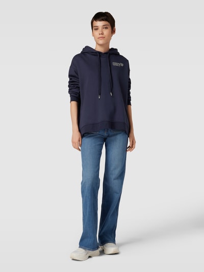 Smith and Soul Hoodie mit Statement-Stitching Modell 'Cozy up' Marine 1