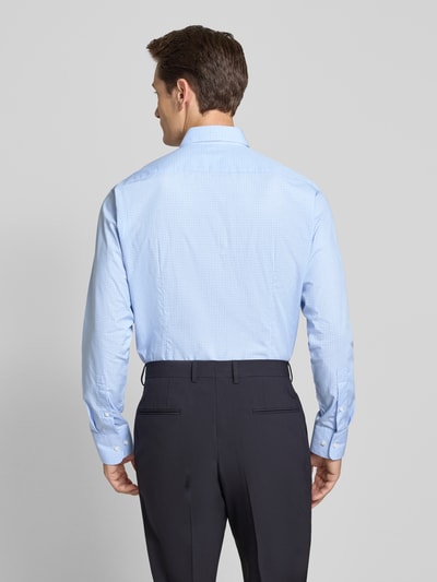 Christian Berg Men Koszula biznesowa o kroju regular fit z kołnierzykiem typu button down Błękitny 5