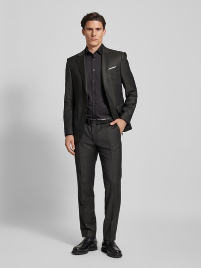 JOOP! Collection Slim Fit 2-Knopf-Sakko aus Schurwolle Modell 'Herby' Oliv 1