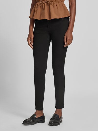 OPUS skinny fit jeans van katoenmix model 'ELMA BLACK' Zwart - 4