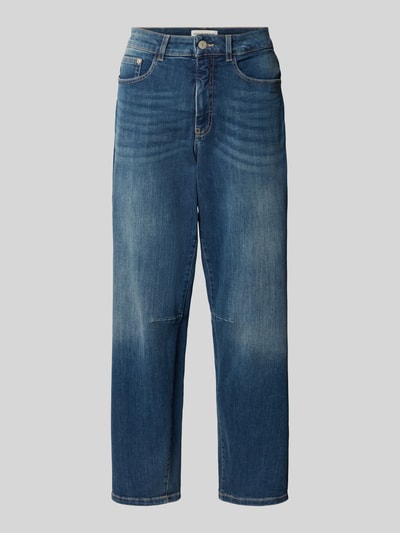 OPUS PANTS Mom Fit Jeans im Used-Look Modell 'Melly relax' Marine 2