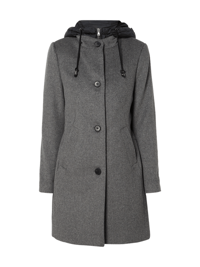 Esprit Collection Jacke mit Reißverschlussblende Dunkelgrau 2