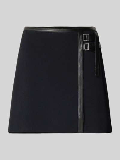 Liu Jo White Minirok van viscosemix met ritssluiting Zwart - 2