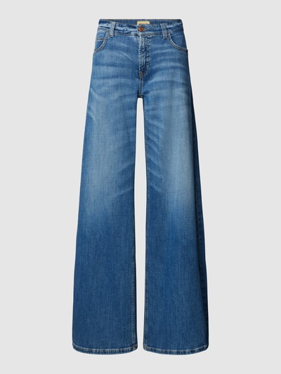 Cambio Flared jeans in 5-pocketmodel, model 'PALAZZO' Blauw - 2