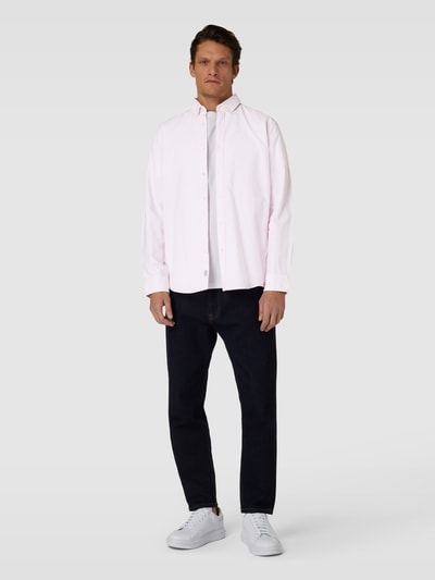 MCNEAL Freizeithemd mit Button-Down-Kragen Rose 1