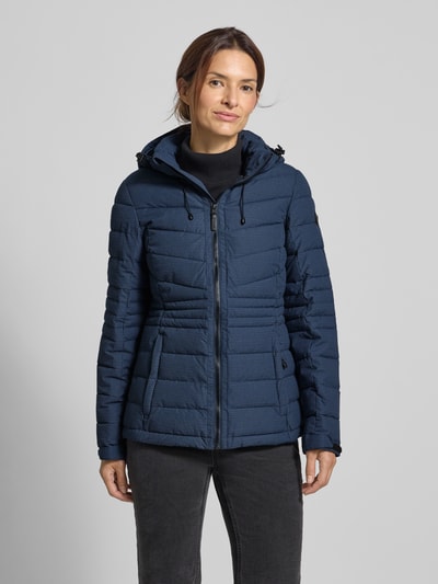 G.I.G.A. DX Kurtka pikowana z kapturem Ciemnoniebieski 4