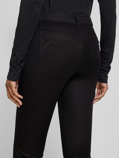 Christian Berg Woman Jeansy o kroju slim fit z wpuszczanymi kieszeniami i kieszeniami z tyłu Czarny 3