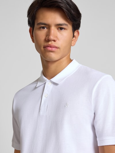 Jack & Jones Poloshirt met korte knoopsluiting Wit - 3