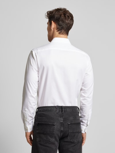 Jack & Jones Premium Slim Fit Freizeithemd mit Kentkragen Modell 'PARKER' Weiss 5