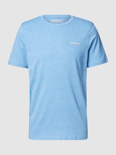 MCNEAL T-Shirt mit Label-Applikation Blau Melange 2