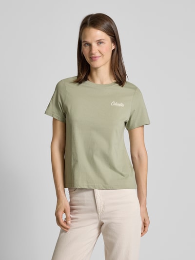 COLUMBIA T-Shirt mit Label-Print Modell 'ROLLING BEND' Khaki 4