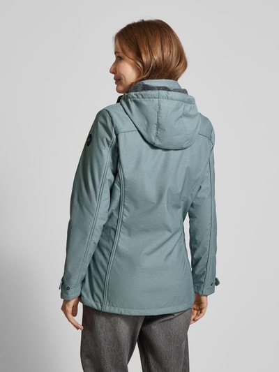 G.I.G.A. DX Softshelljacke mit Reißverschlusstaschen Rauchblau 5