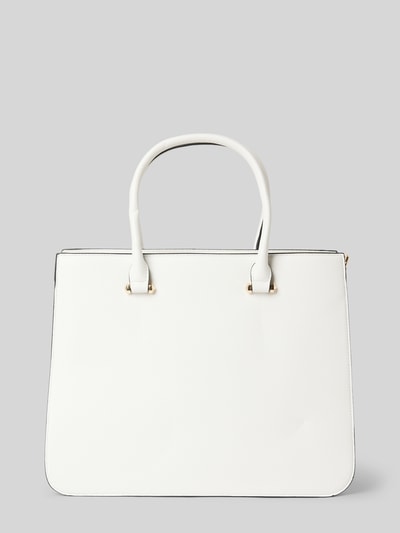 VALENTINO BAGS Handtas met labelapplicatie, model 'IVY' Wit - 3