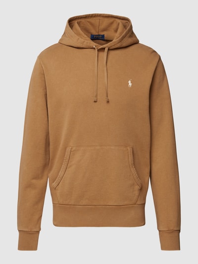 Polo Ralph Lauren Hoodie met labelstitching Lichtbruin - 2