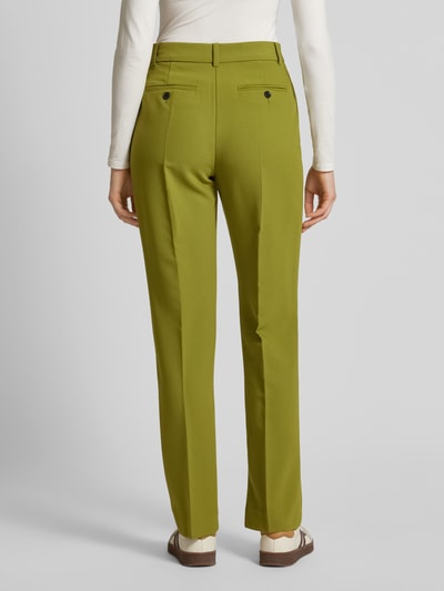 B.Young Regular fit stoffen broek met persplooien, model 'Denoa' Groen - 5