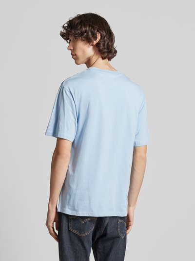 Jack & Jones T-Shirt mit Rundhalsausschnitt Modell 'BRADLEY' Hellblau 5