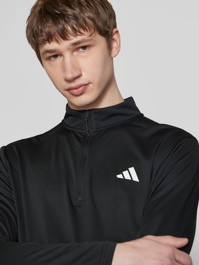 Adidas Training Sweatshirt mit Logo-Print Black 3