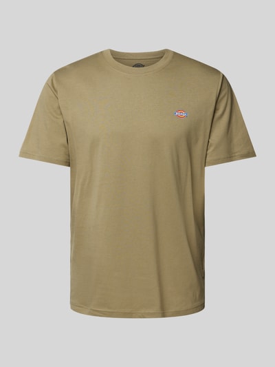 Dickies T-Shirt mit Label-Print Modell 'MAPLETON' Khaki 2