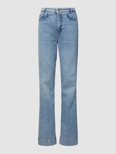 Jake*s Collection Flared jeans met contrastnaden Blauw - 2