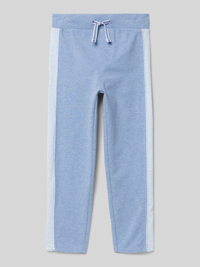 Steiff Straight Leg Sweatpants mit Logo-Badge Bleu 1