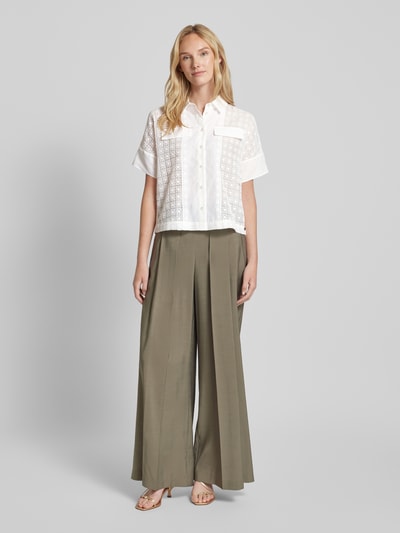 Marc Cain Blouse met gehaakt kant Offwhite - 1