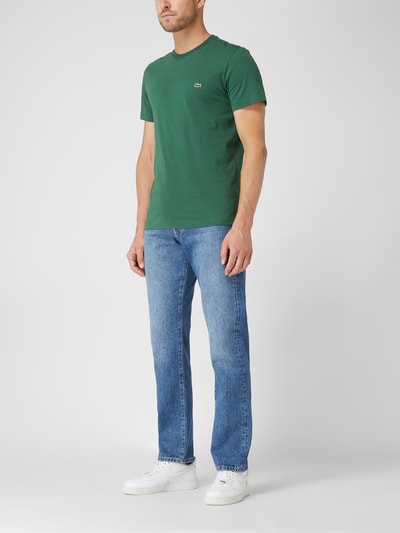 Lacoste T-shirt met labeldetail Groen - 1