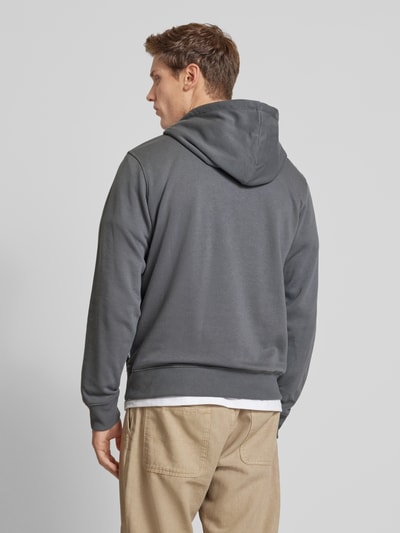 Jack & Jones Hoodie met motiefprint, model 'VESTERBRO NEWTON' Antraciet - 5