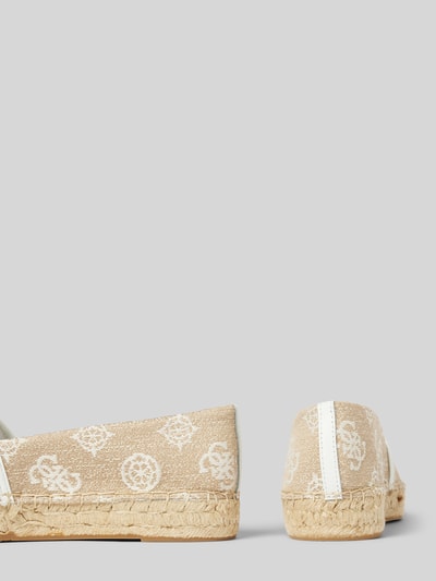 Guess Espadrilles mit Logo-Applikation Modell 'JOLANDON' Sand 2