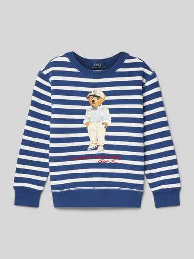 Polo Ralph Lauren Kids Sweatshirt mit Label-Print Marine 1