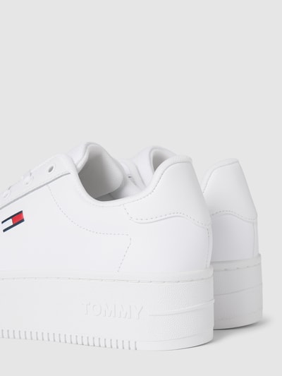 Tommy Jeans Sneaker mit Label-Print Weiss 2