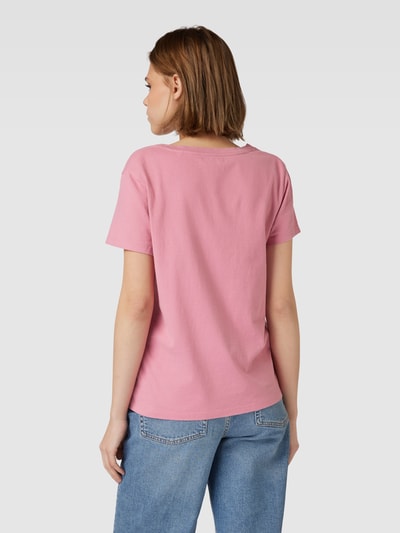 Levi's® T-Shirt mit Label-Patch Modell 'TAMELESS' Pink 5