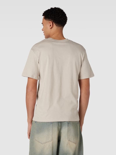 Jack & Jones T-shirt met labelprint, model 'STAR' Offwhite - 5