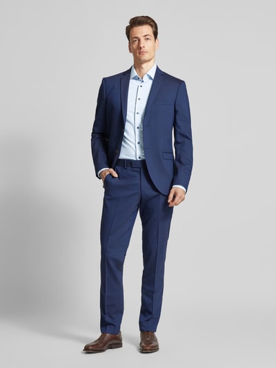 OLYMP Regular Fit Business-Hemd mit Kentkragen Bleu 1