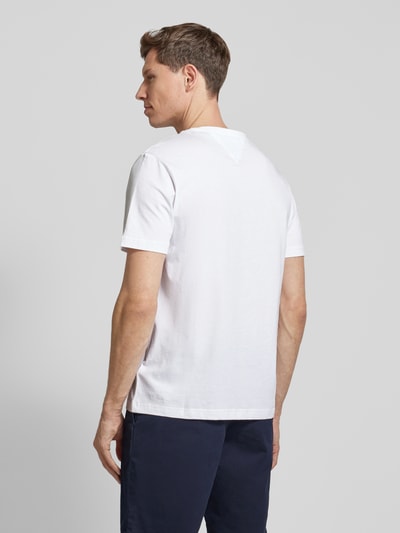 Tommy Hilfiger Regular fit T-shirt van puur katoen Wit - 5