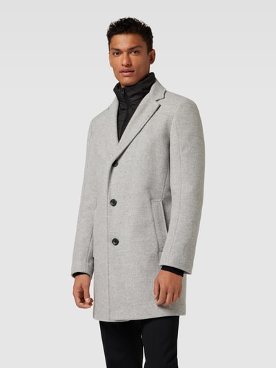 s.Oliver BLACK LABEL Mantel im Double-Layer-Look Hellgrau 4