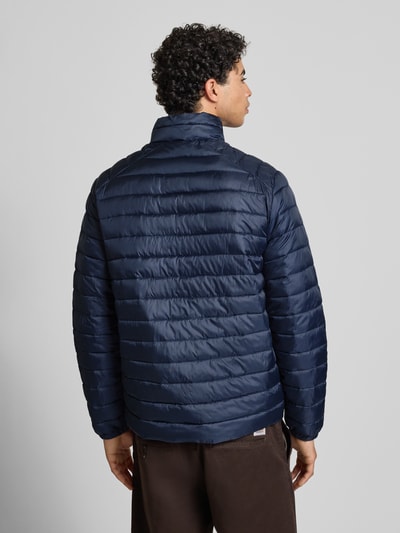 Jack & Jones Kurtka pikowana ze stójką i kieszeniami zapinanymi na zamek błyskawiczny Granatowy 5