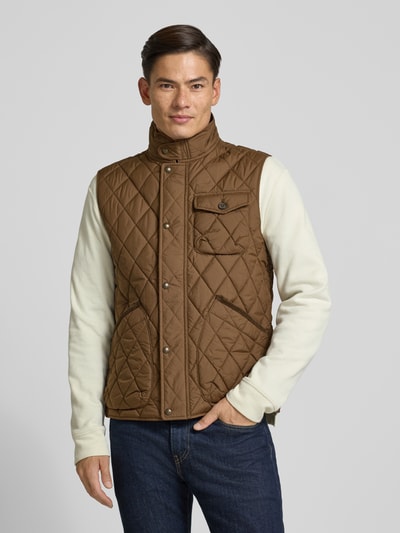 Polo Ralph Lauren Gilet met opstaande kraag Beige - 4