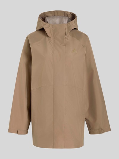 adidas Sportswear regular fit regenjack met capuchon Zwart - 2