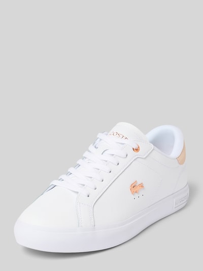 Lacoste Sneakers van echt rundleer Wit - 1
