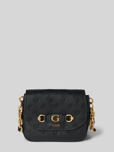 Guess Handtasche mit Label-Details Modell 'IZZY PEONY' Black 1