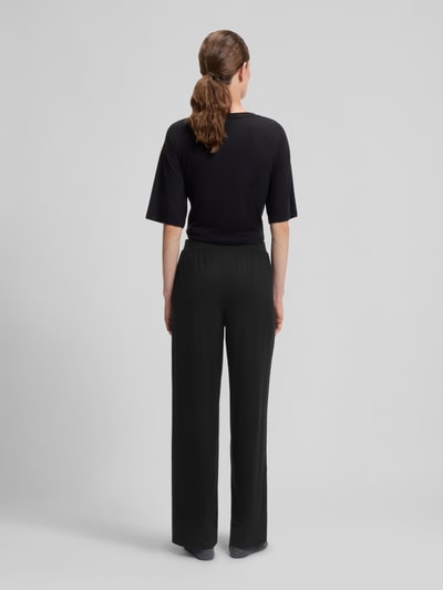 BOSS Relaxed Fit Pyjama-Hose aus Lyocell-Mix Black 5