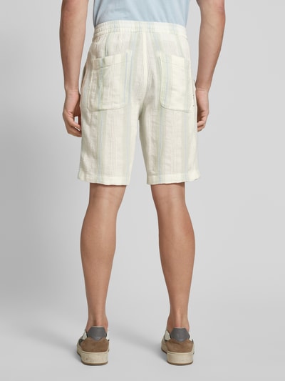 Tom Tailor Denim Relaxed Fit Chinoshorts aus reiner Baumwolle Offwhite 5